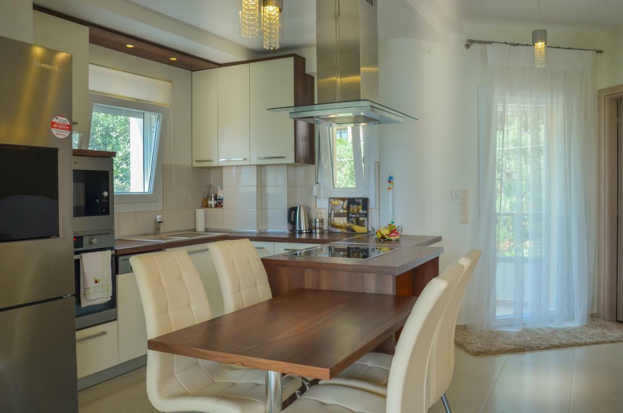 Luxury Villa Efi Thasos Hriszí Amudiá Kültér fotó