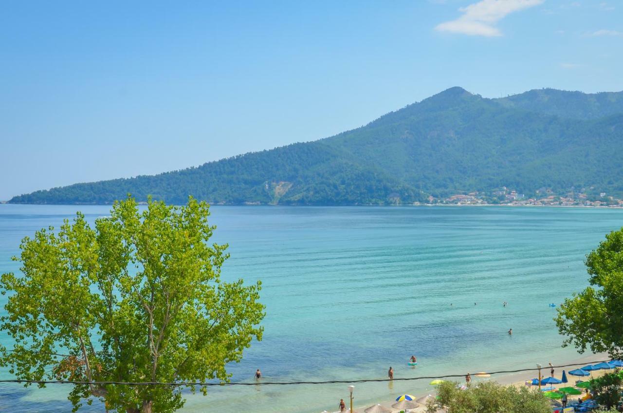 Luxury Villa Efi Thasos Hriszí Amudiá Kültér fotó